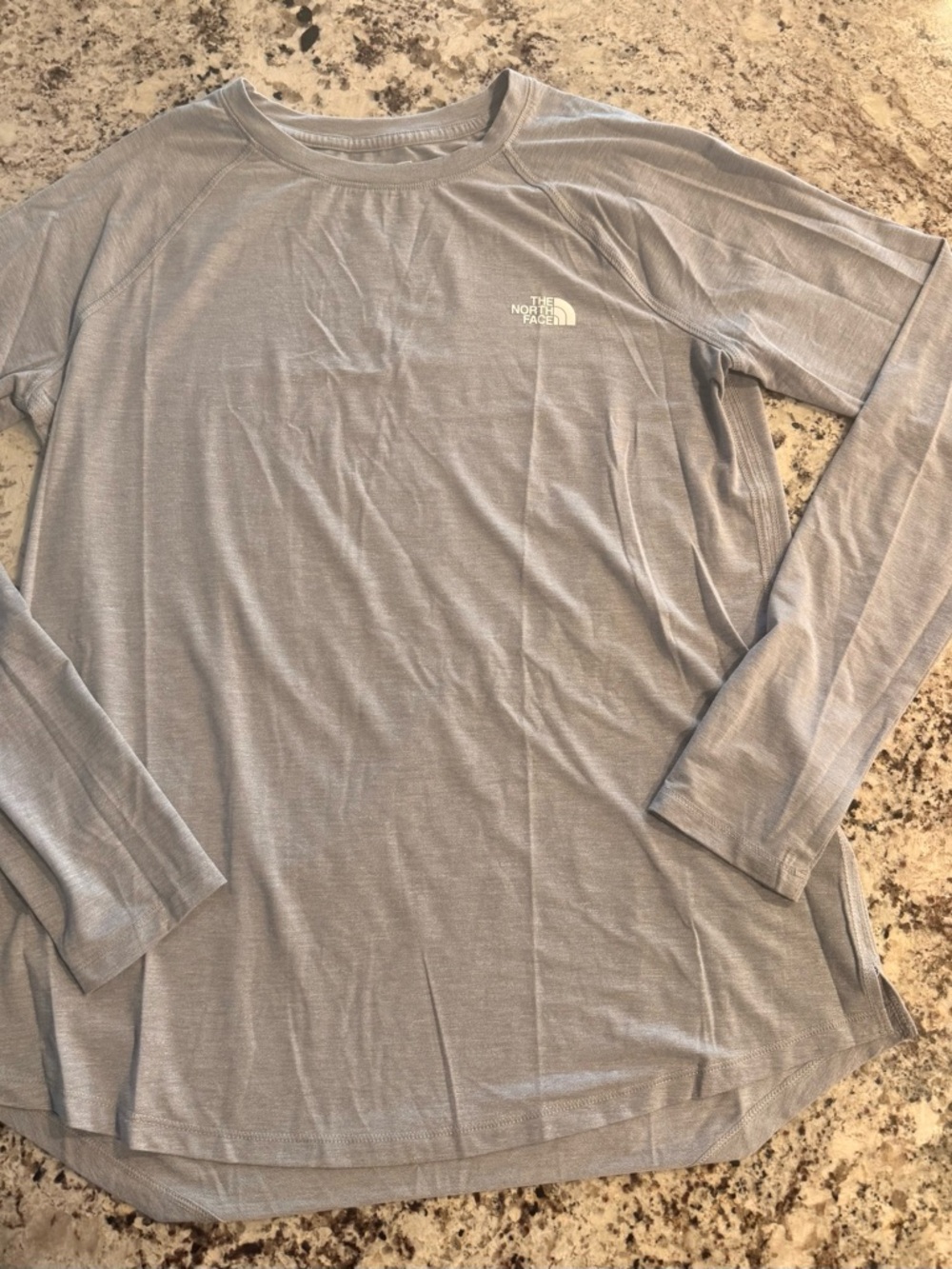 The North Face Women’s Long-Sleeve Tee - Light Gray